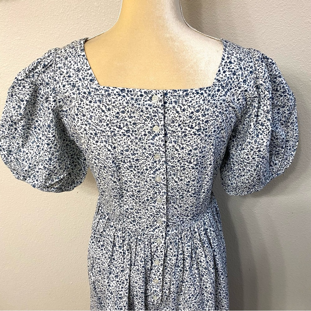 Doen Dune Dress in Navy Champignon Floral NWT Small - Picture 5 of 13